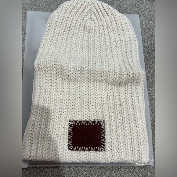 Love Your Melon Accessories - Love Your Melon Cream Knit Beanie